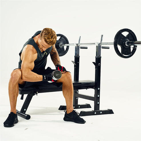 DISQUE DE MUSCULATION OLYMPIQUE CAOUTCHOUC GRIP 51MM | AU CHOIX DE 1,25KG À 25KG 3/7