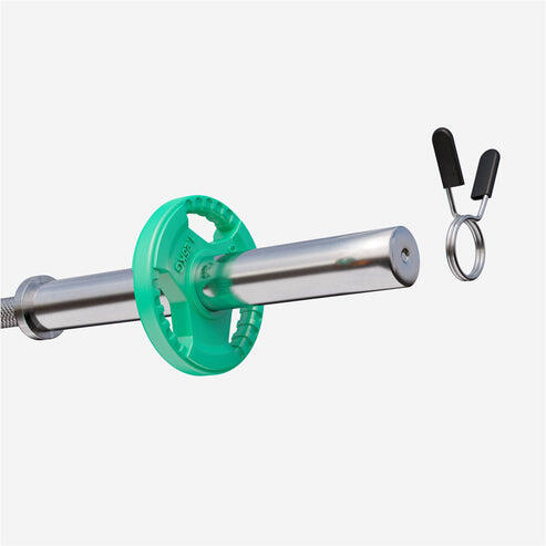 DISQUE DE MUSCULATION OLYMPIQUE CAOUTCHOUC GRIP 51MM | AU CHOIX DE 1,25KG À 25KG 4/7
