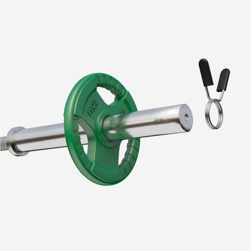 DISQUE DE MUSCULATION OLYMPIQUE CAOUTCHOUC GRIP 51MM | AU CHOIX DE 1,25KG À 25KG 4/7