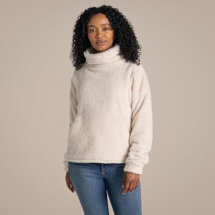 CRAGHOPPERS Inessa Overhead femme — sherpa à capuche