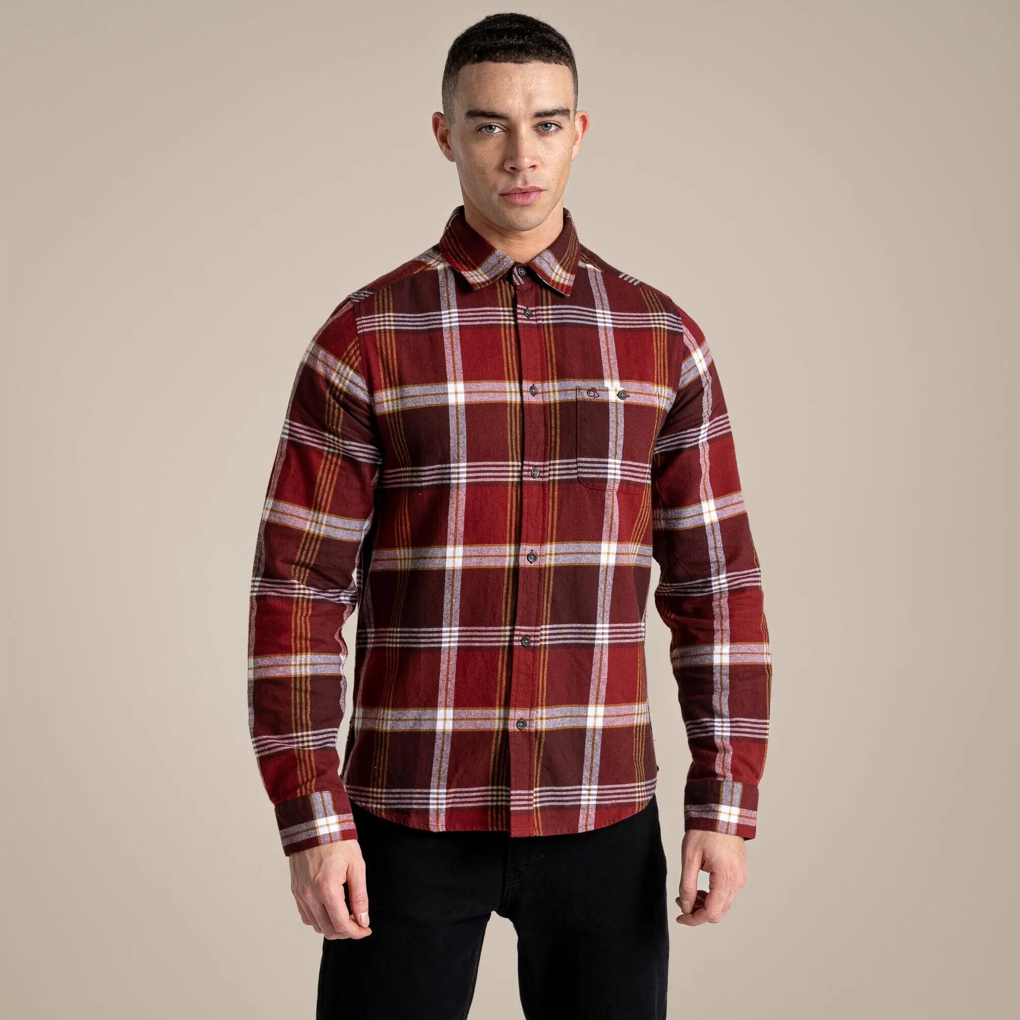 Craghoppers Thornhill herenoverhemd lange mouwen 5/7
