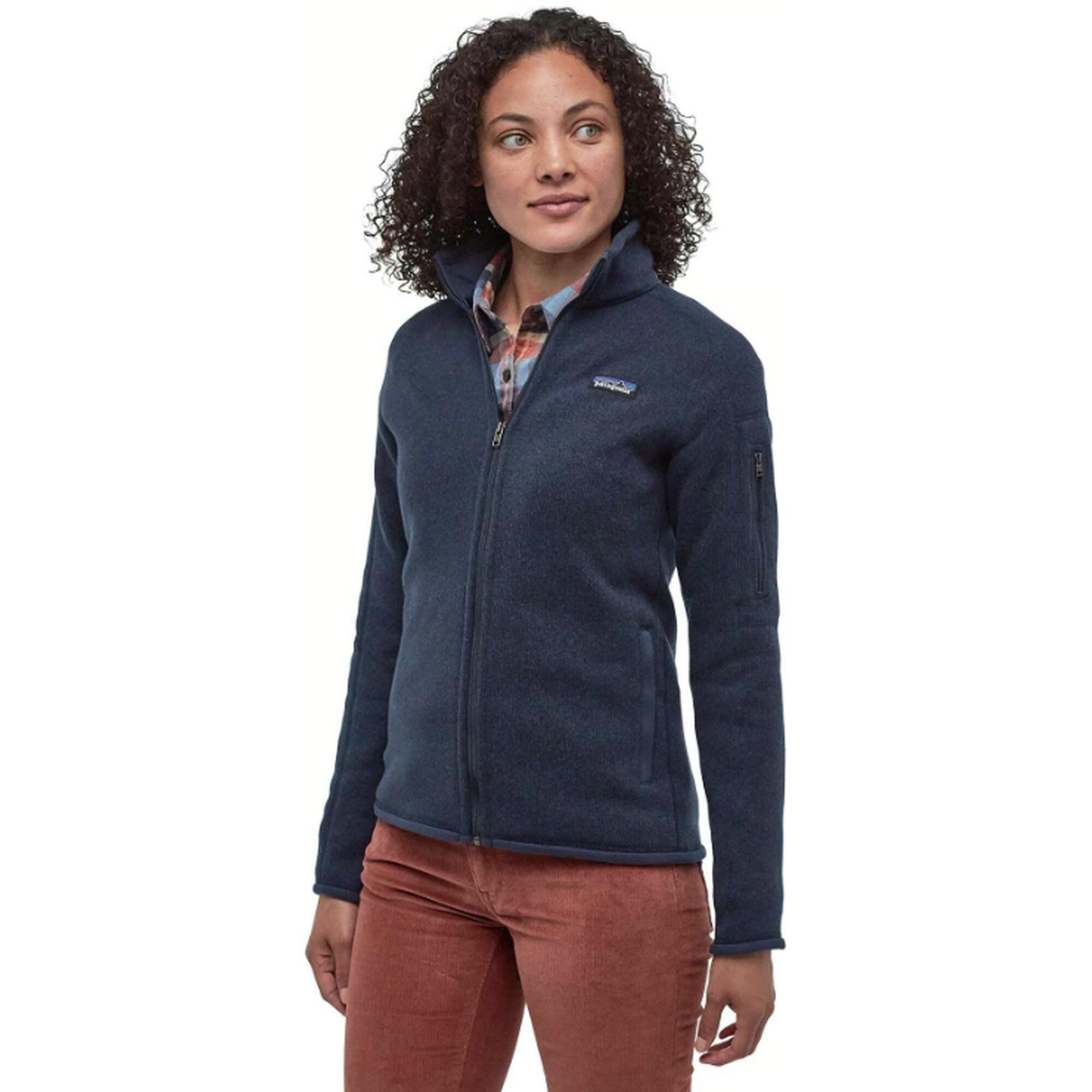Patagonia - Veste Polaire Femme Patagonia "women's Better Sweater Jacket" Bleu Xs - Sweat-shirt - Bleu - 36 Xs - Decathlon