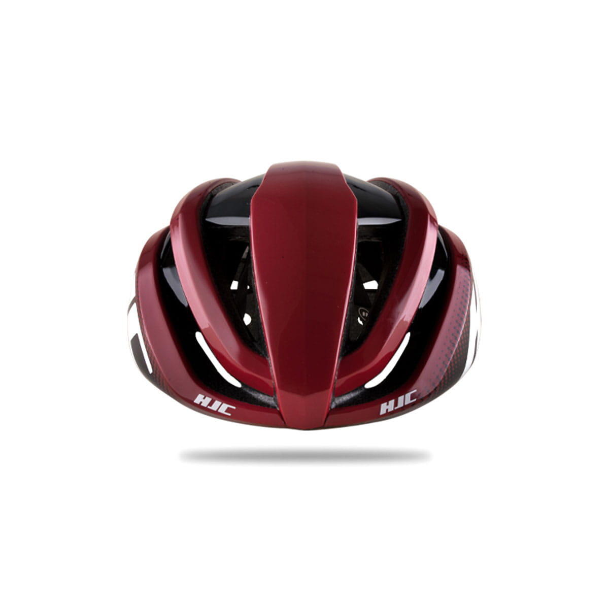 Casque de route IBEX - motif mat rouge 2/4