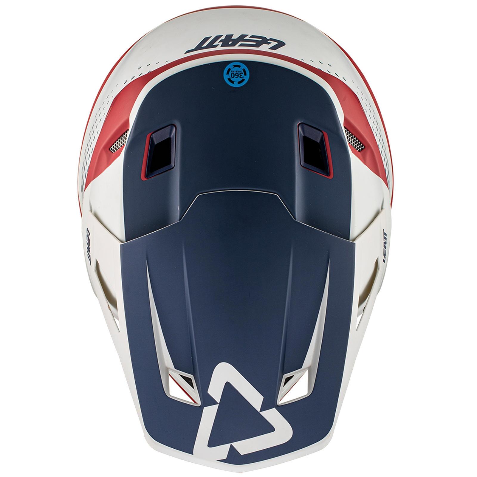 DBX 8.0 - Casque composite Fullface - Rouge 2/5