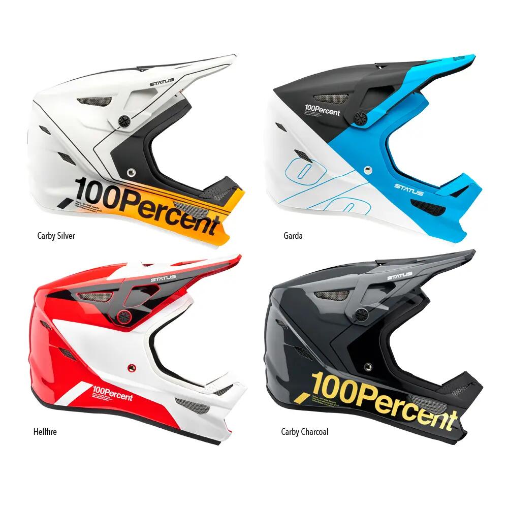 100% Fullface Helm Status 2/5