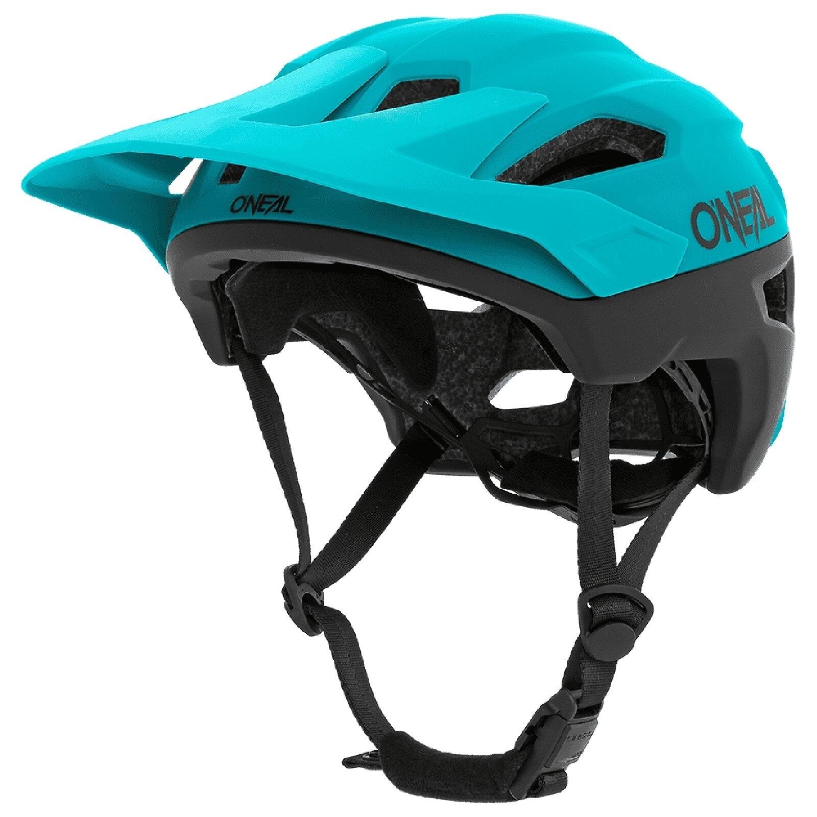 Casque de vélo adulte Trailfinder Split bleu 3/4
