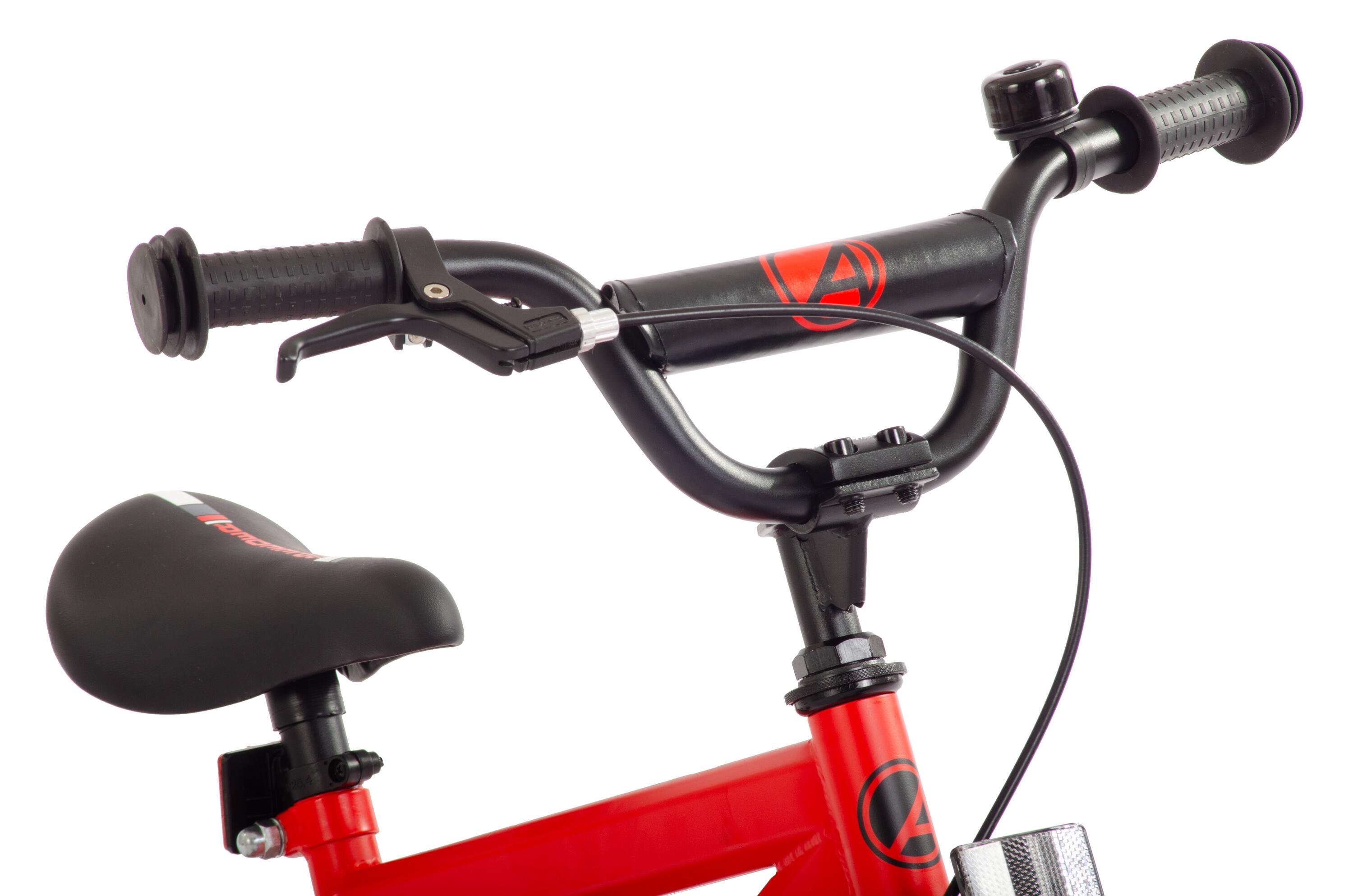 Speeder 12 Zoll Jungen Rücktrittbremse Rot/Schwarz 4/7