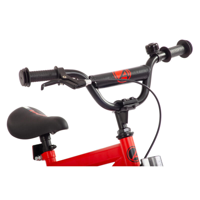 AMIGO Vélo garçon Speeder 16 Pouces Garçon Frein à rétropédalage Rouge/Noir