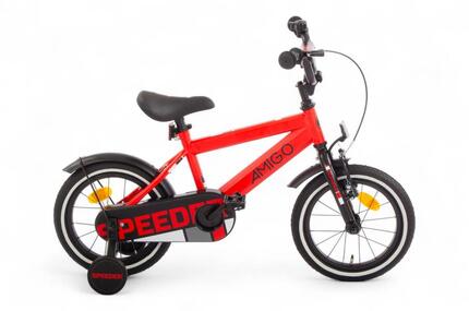 Speeder 12 Zoll Jungen Rücktrittbremse Schwarz/Blau