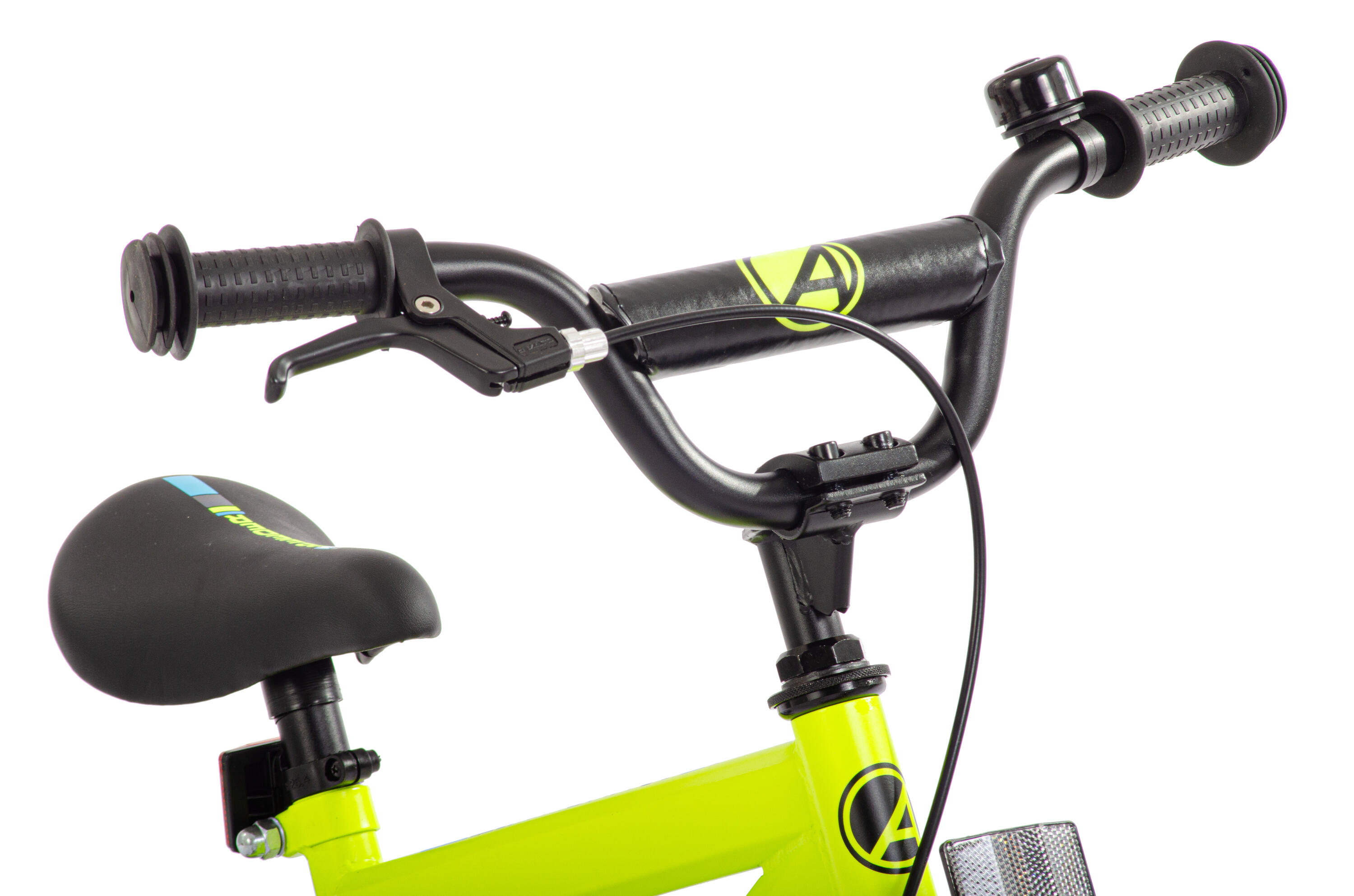 AMIGO Vélo garçon Speeder 12 Pouces Garçon Frein à rétropédalage Jaune/Noir 4/7