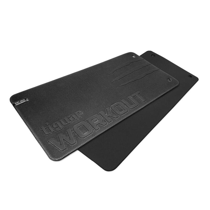 Mata fitness workout tiguar 100 x 50 x 1cm czarna 1/4