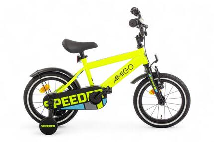 Speeder 12 Zoll Jungen Rücktrittbremse Schwarz/Blau