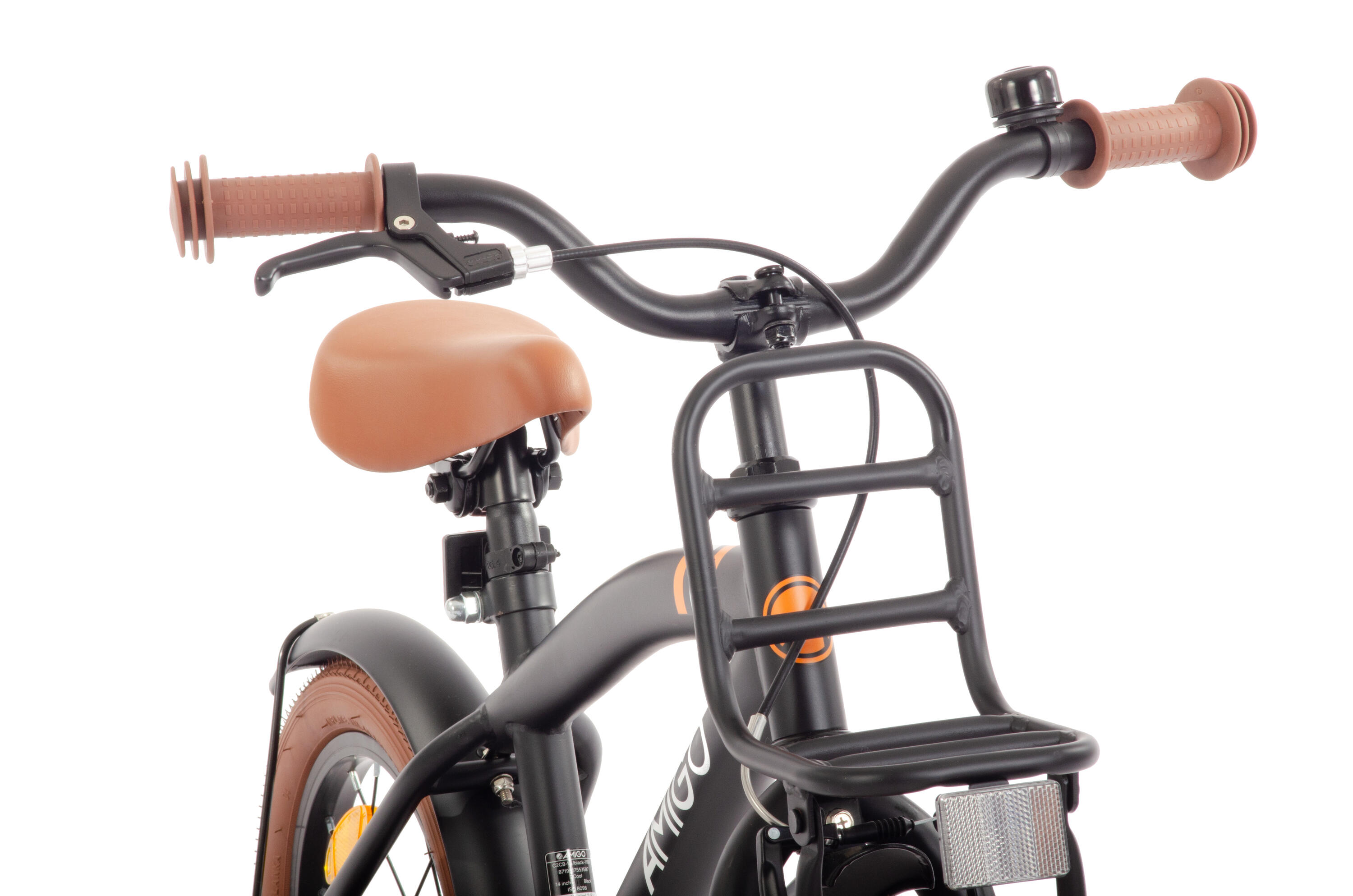 2Cool 14 Inch Jongens Terugtraprem Zwart 4/7