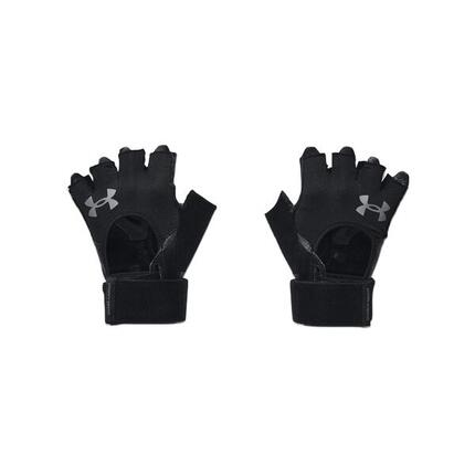 Gym Gloves - 1 Pair - Weightlifting Gloves with Wrist Support - Padded for Comfort and Grip, Blister Protection, Black - Nordic Lifting (Small