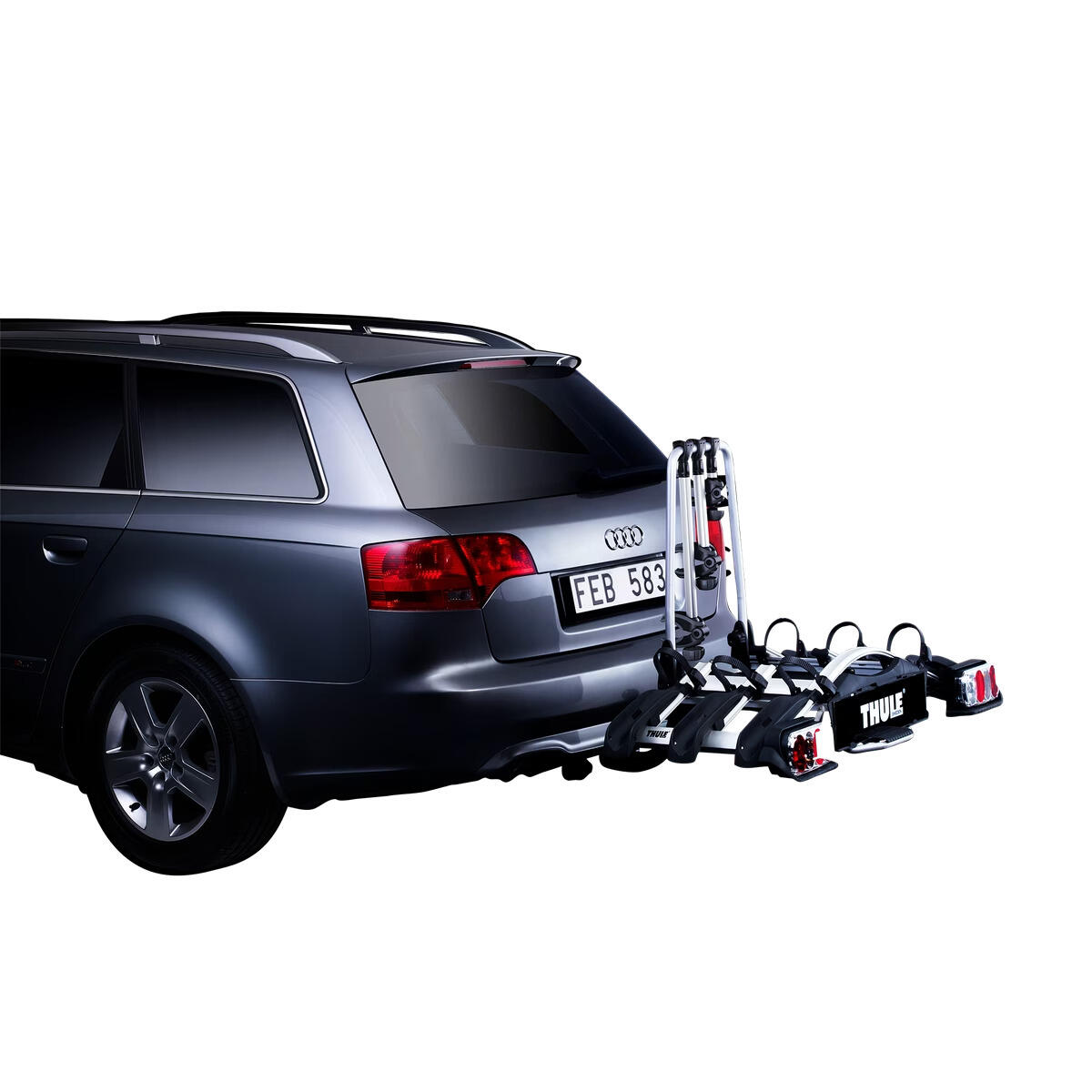 Porte-vélo attache remorque pour 3 vélos 13 pin Thule Euroway G2 3/7