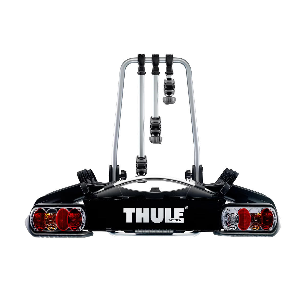 Porte-vélo attache remorque pour 3 vélos 13 pin Thule Euroway G2 2/7