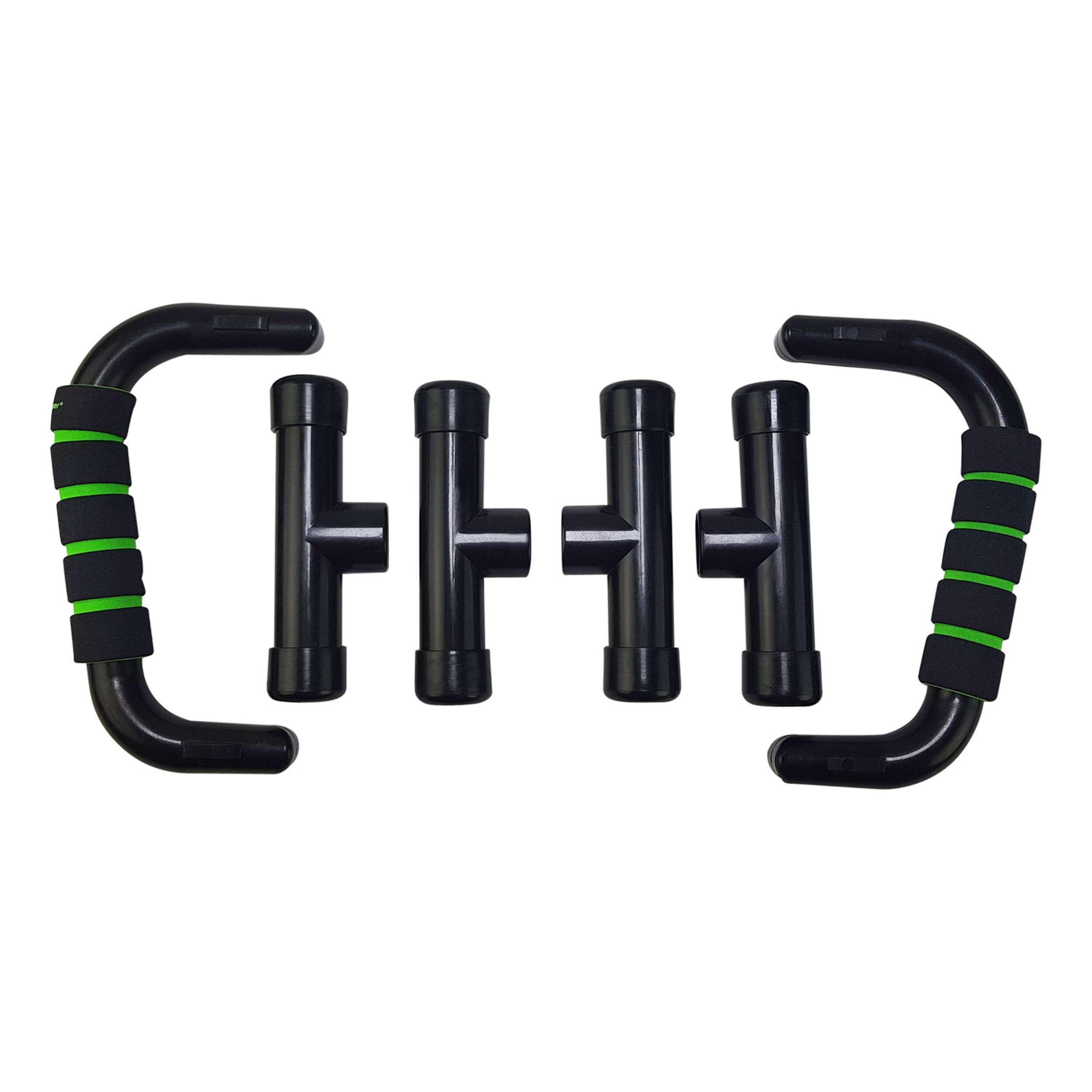 Barres de push-up PVC bleu 3/7