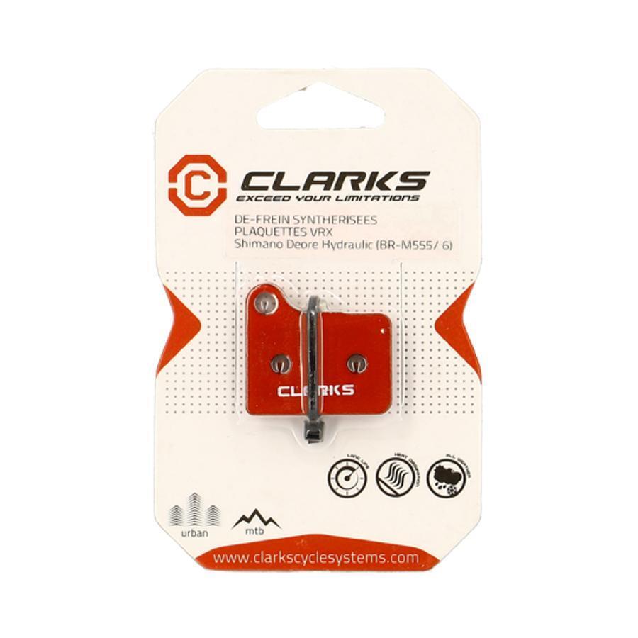Ein Paar Bremsbeläge Clarks Cycle Systems Shimano M555 2/2