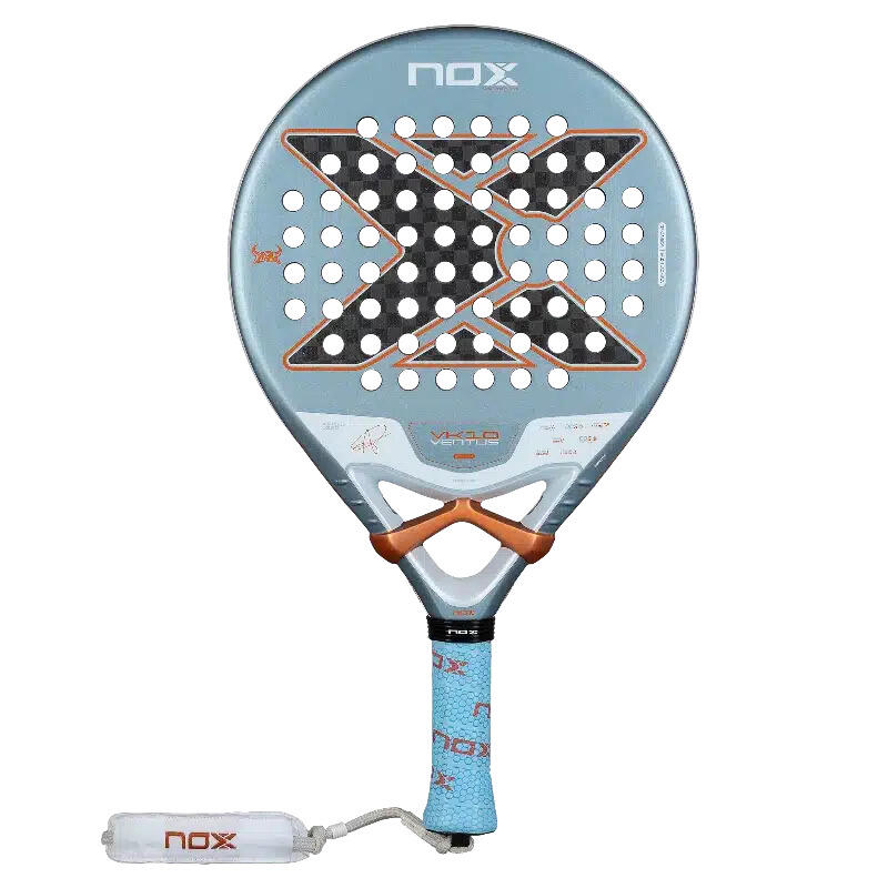 Nox - Raquette De Padel Nox Vk10 Ventus Control 12k Par Aranzazu Osoro - Raquette De Padel - Bleu|noir|orange - No Size - Decathlon
