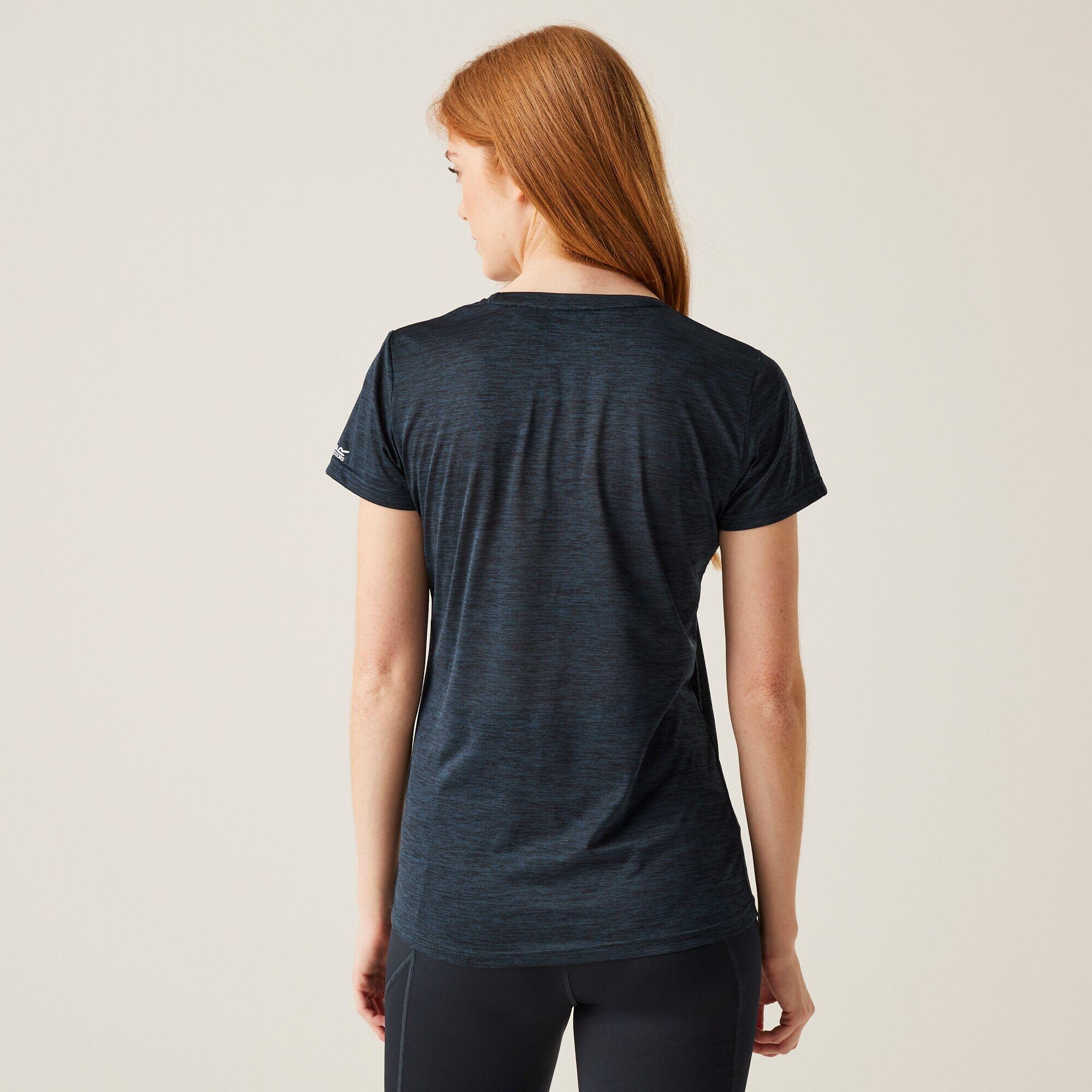 Tee Shirt Respirant Regatta "Womens Fingal Edition" Bleu 36 6/7