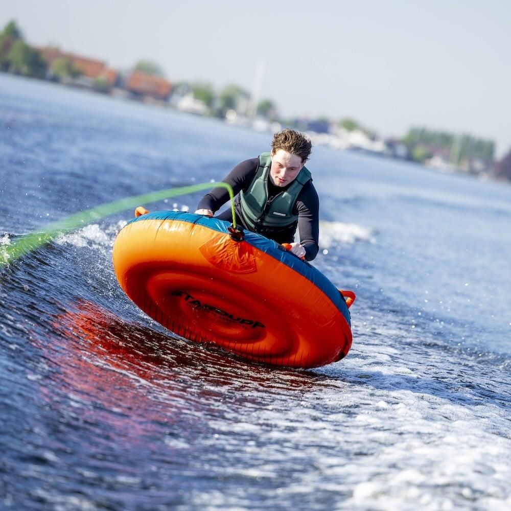Stardupp Essie Pro Funtube - 1 á 2 Persoons - Opblaasband voor achter de boot 2/7