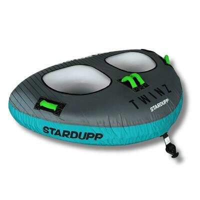 Stardupp Twinz Funtube - 2 posti - Ciambella gonfiabile da traino per barca