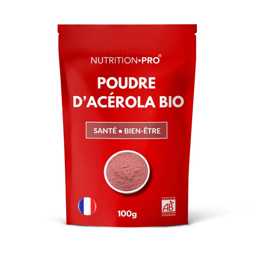 Nutrition Pro - Acérola Bio (en Poudre) - Vitamines - 100 G - Decathlon