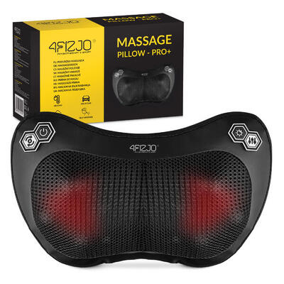 Cuscino massaggiante Recupero Shiatsu Riscaldante 4FIZJO PRO+