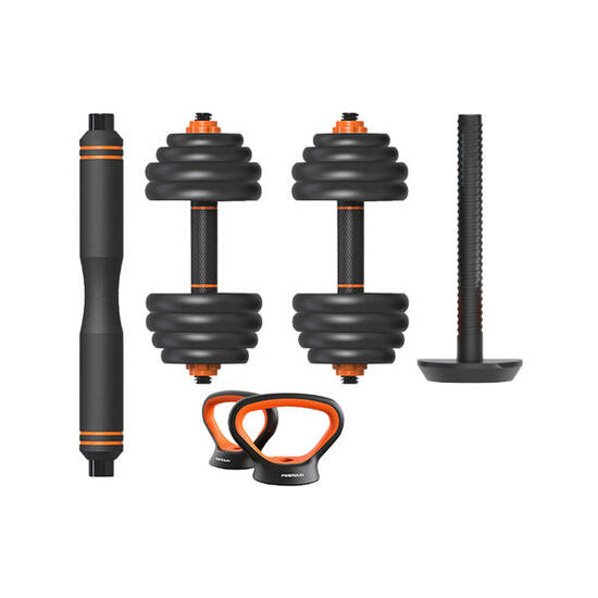 Kit manubri + bilanciere + kettlebell Xiaomi Fed 40 kg