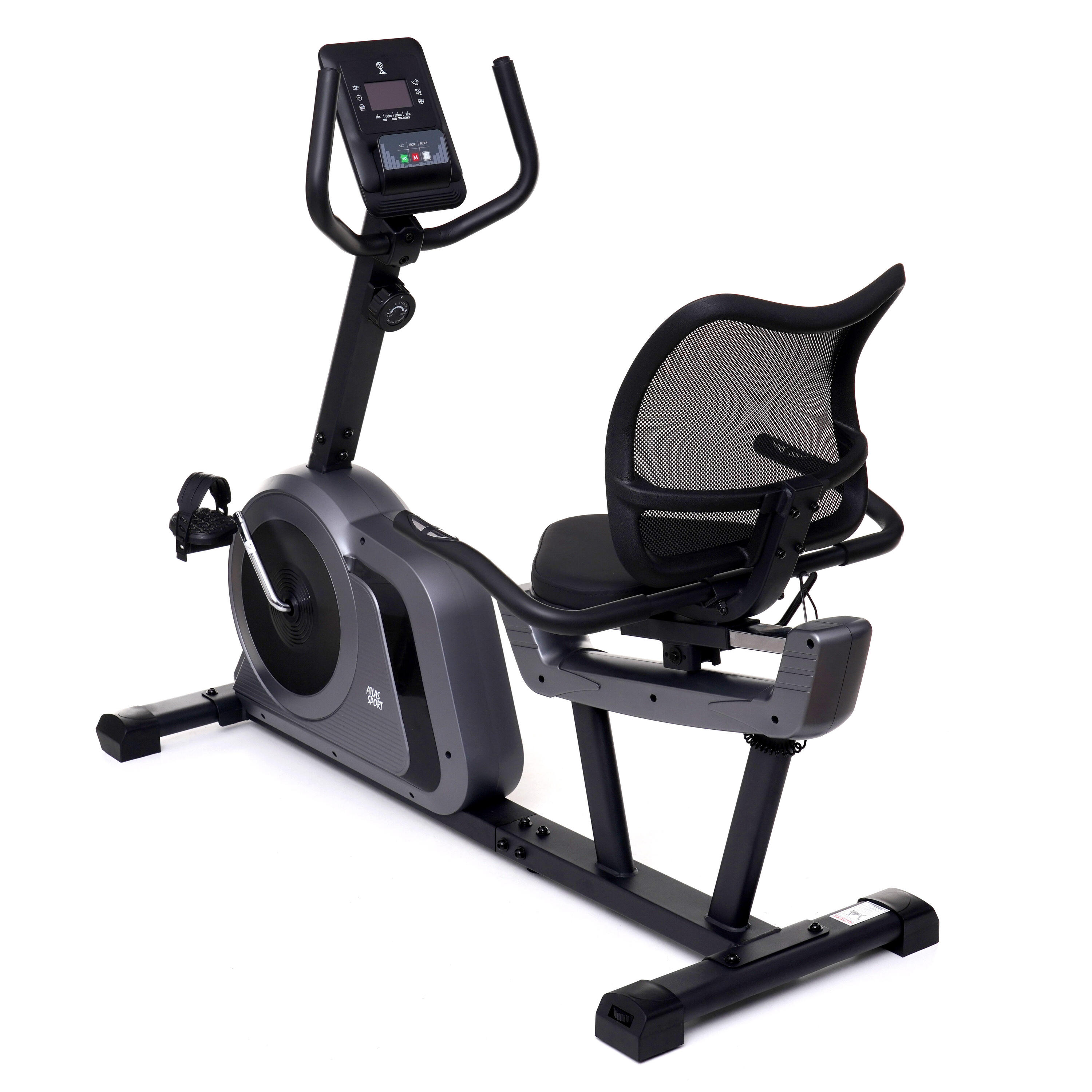 Rower treningowy magnetyczny poziomy rowerek ATLAS SPORT PROFI REC 3/6