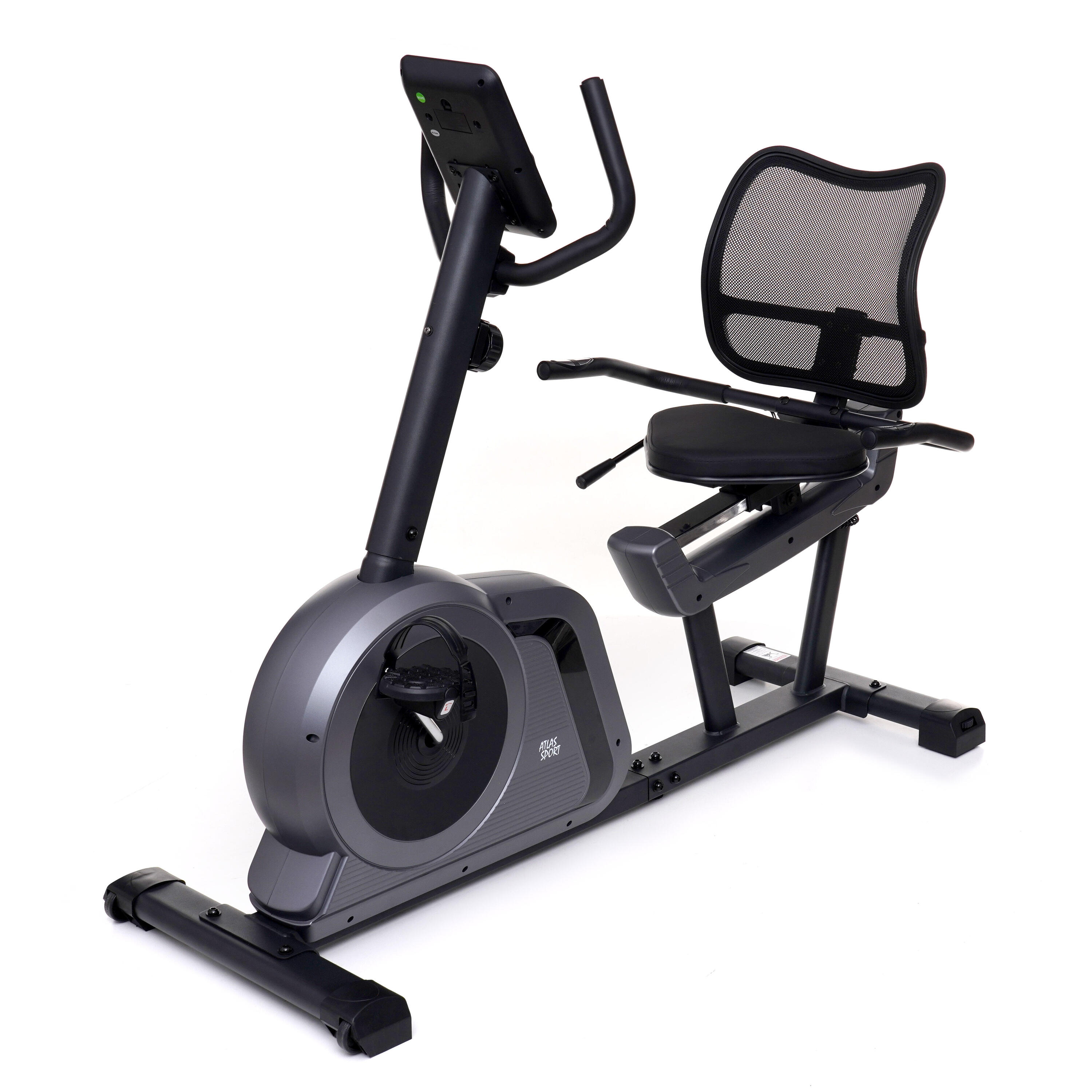 Rower treningowy magnetyczny poziomy rowerek ATLAS SPORT PROFI REC 2/6