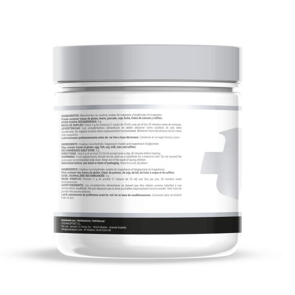 CreaMag Creatine (Creapure®) + Magnesium Albion® - 300 g Neutraal MASMUSCULO 2/5