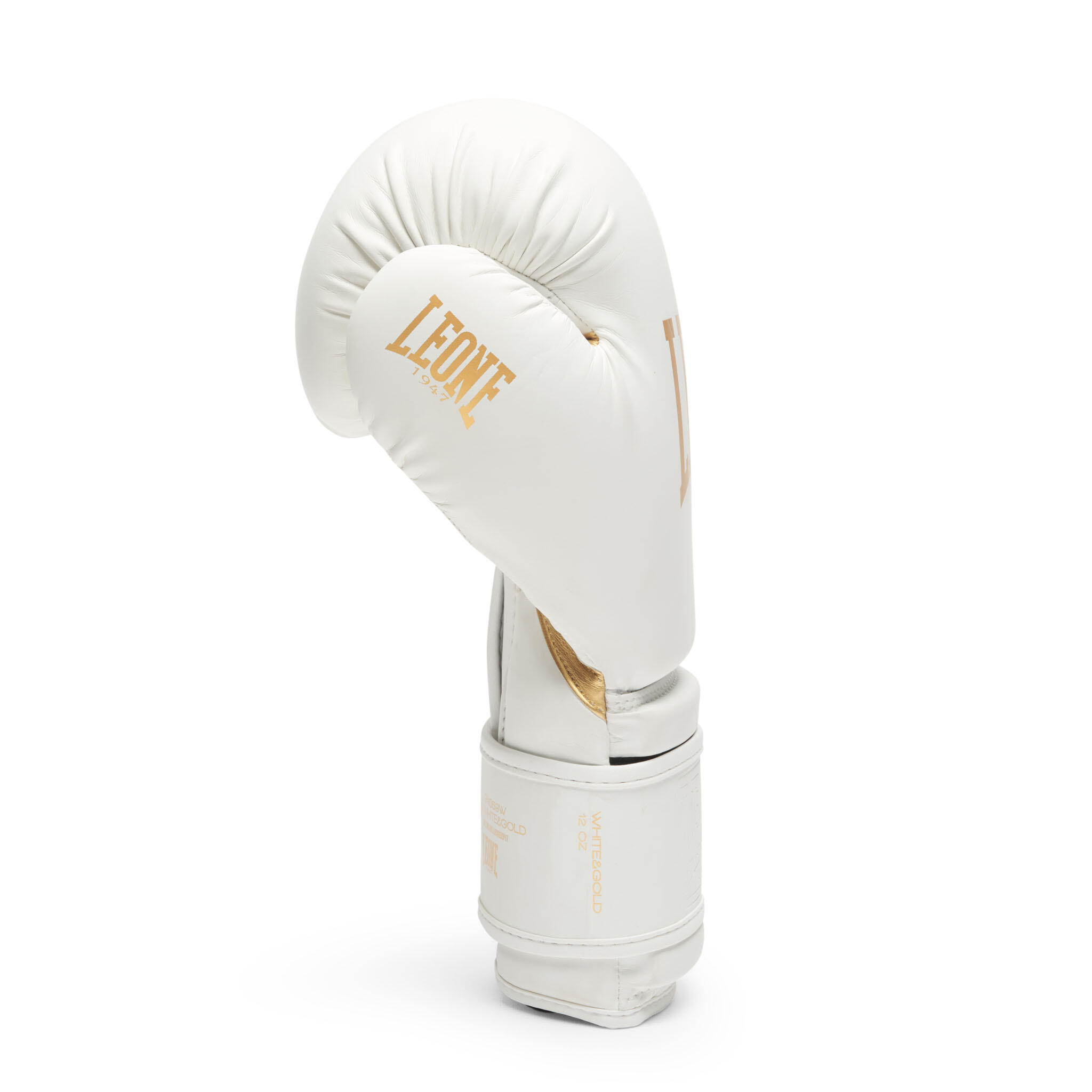 LEONE gants de boxe IDOL blanc 10 oz 3/8