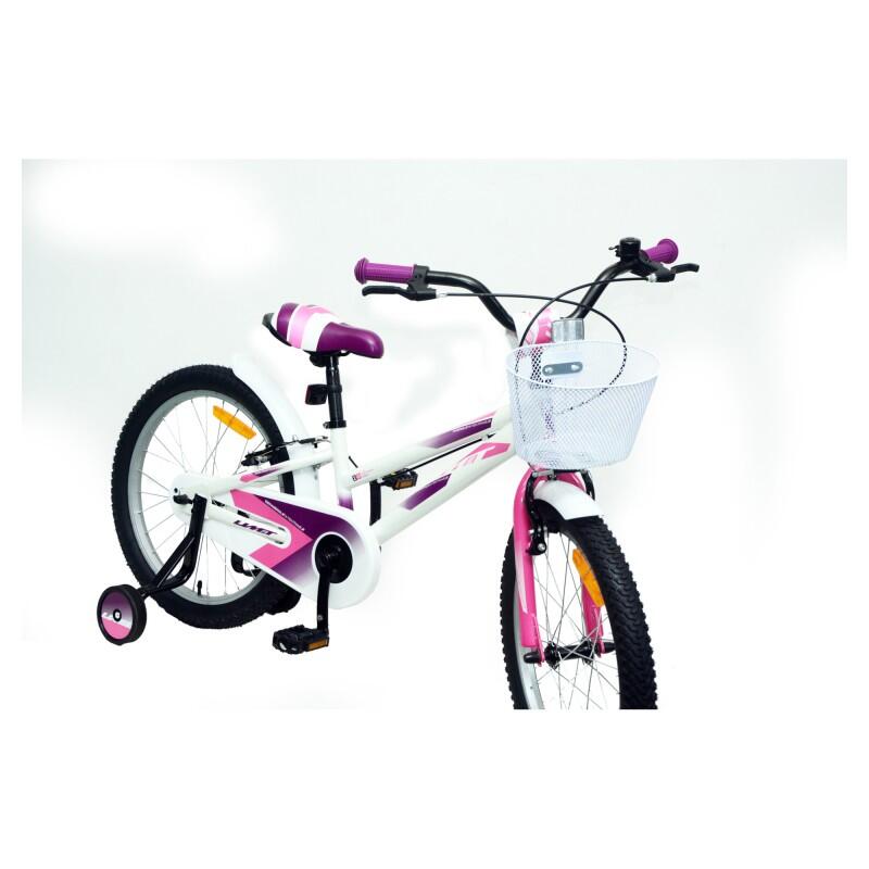 BICICLETTA JUNIOR UMIT CALYPSO 20" BIANCA/ROSA 2/4