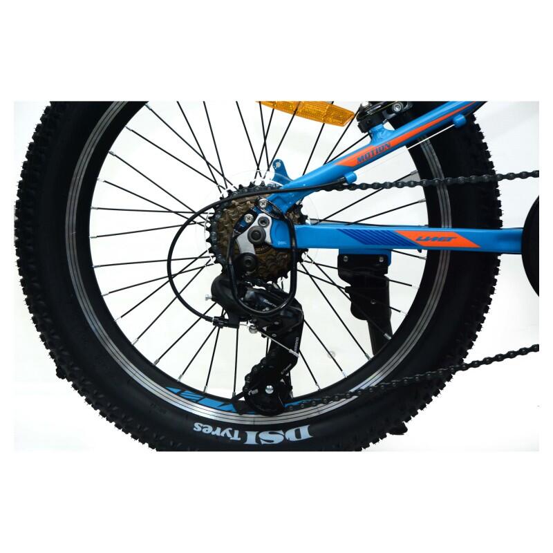 BICICLETTA UMIT 20" 4MOTION BLU-ARANCIONE 6/7