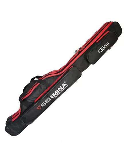 Pokrowiec na wędki Germina dwukomorowy 130 cm torba