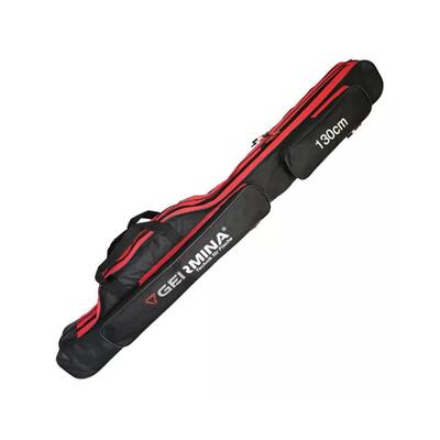 Pokrowiec na wędki Germina dwukomorowy 130 cm torba