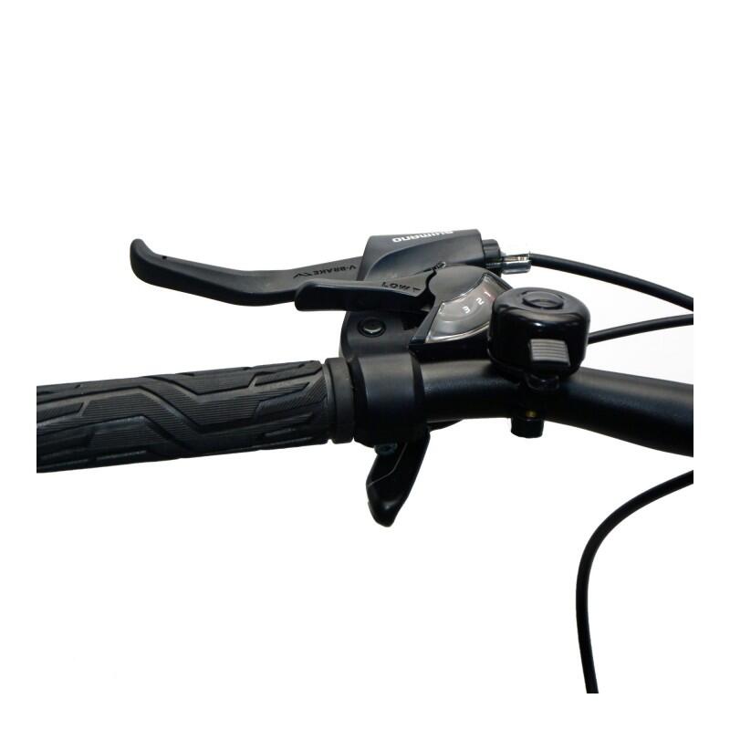 Bicicleta UMIT SPARTAN X JUNIOR 24" Cinza-Vermelho 3/6