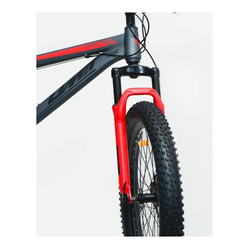 Bicicleta UMIT SPARTAN X JUNIOR 24" Cinza-Vermelho 2/6