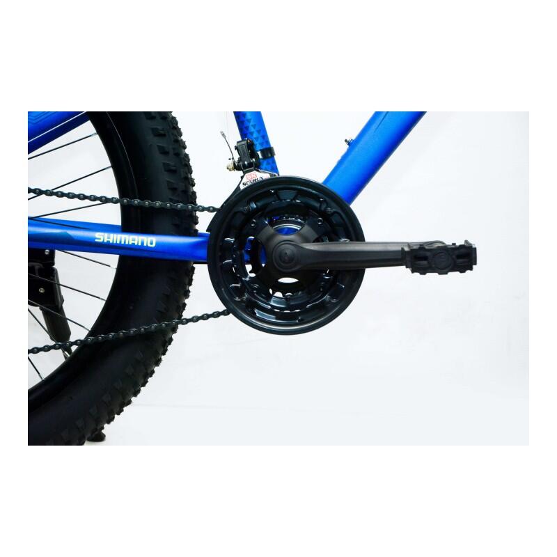 BICICLETTA JUNIOR UMIT SPARTAN X BLU-GIALLO 24" 5/6