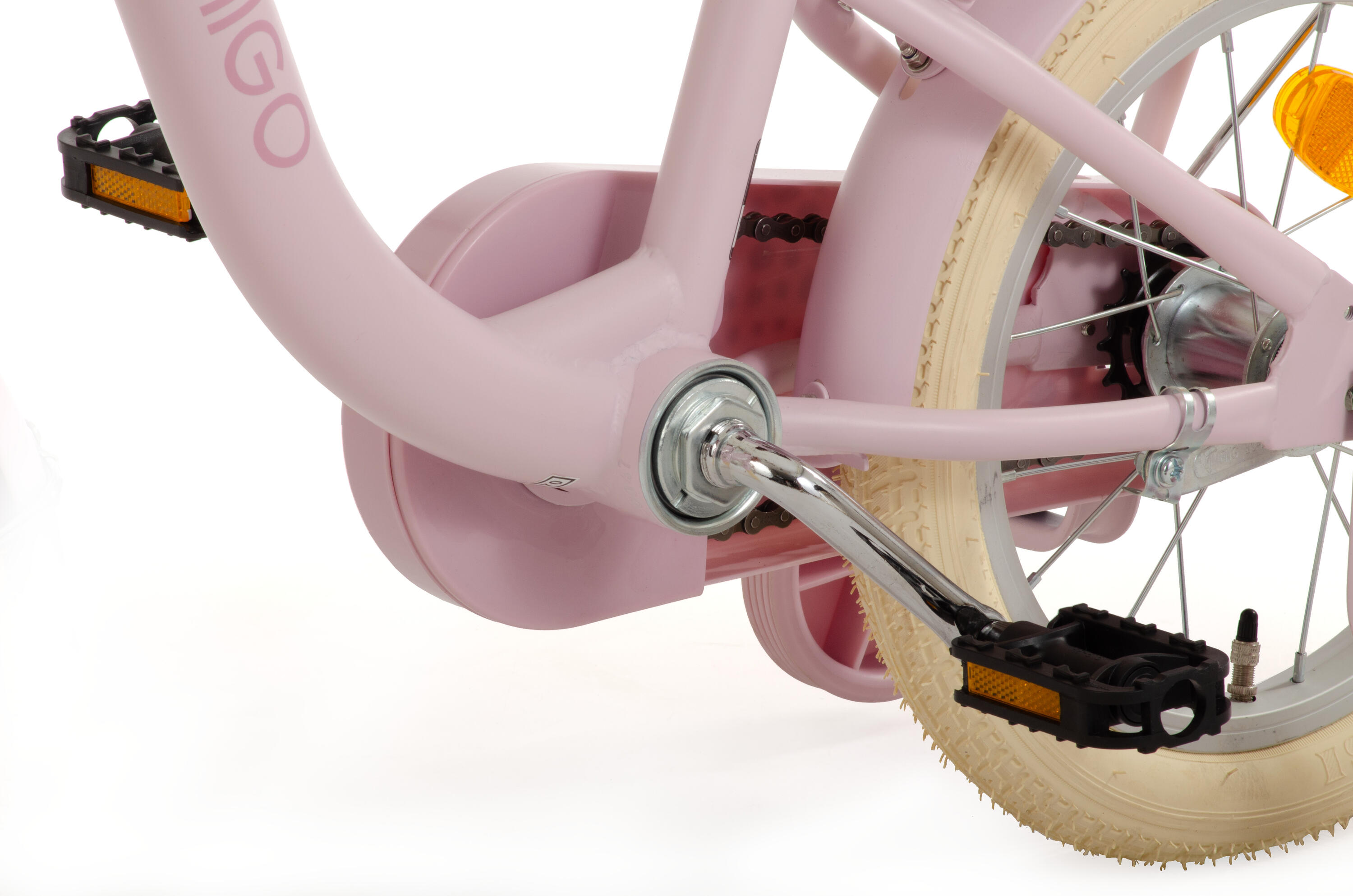 AMIGO Vélo fille Fairy 14 Pouces Fille Frein à rétropédalage Rose 7/7