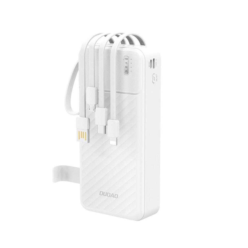 Powerbank K11 Pro 20000mAh with built-in cables DUDAO