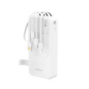 Baterie externă K11 Pro 20000mAh cu cabluri integrate