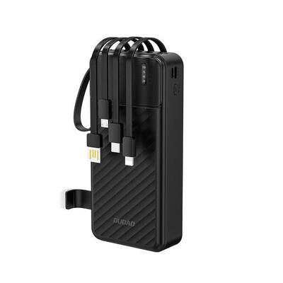 Powerbank k11 pro 20000mah met ingebouwde kabels dudao