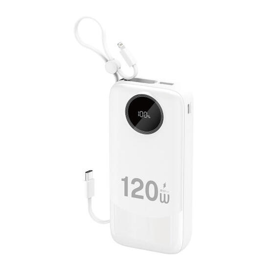 Powerbank Dudao k13pro 20000mAh z wbudowanym kablem