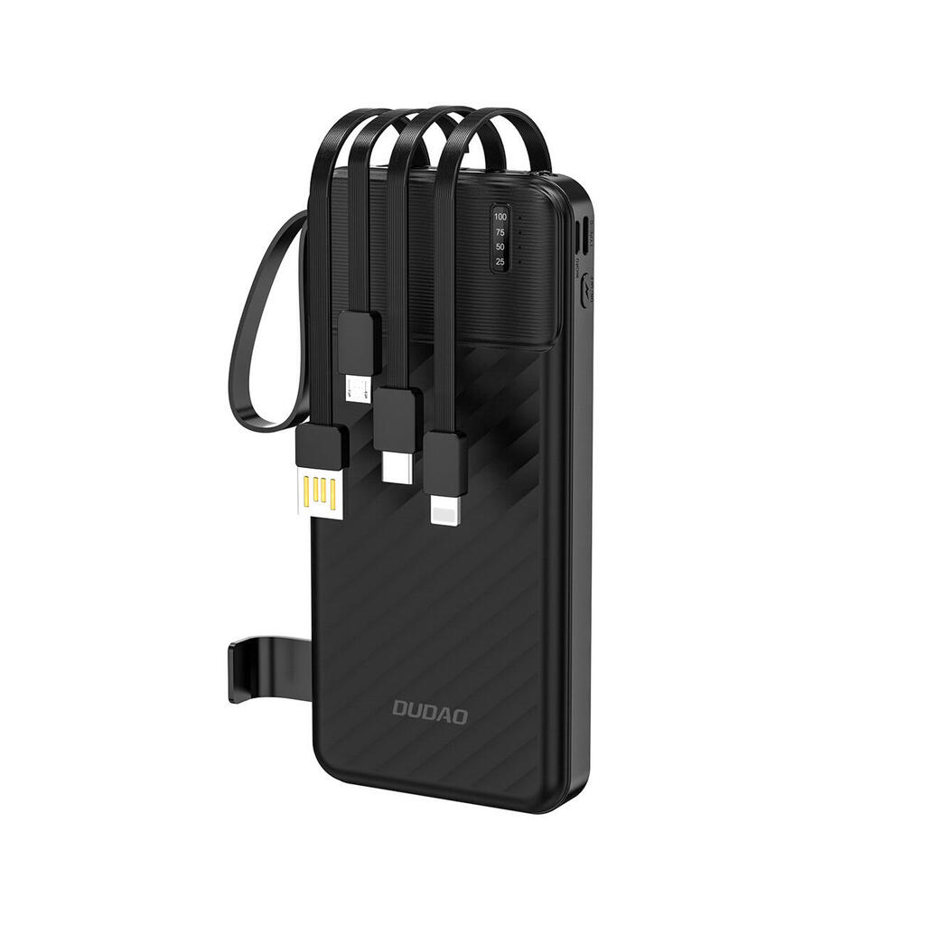 Powerbank K11 10000mAh with built-in cables DUDAO