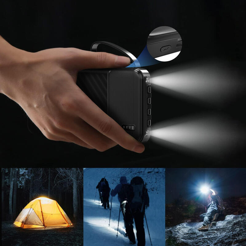 Baterie externă K11 10000mAh cu cabluri integrate