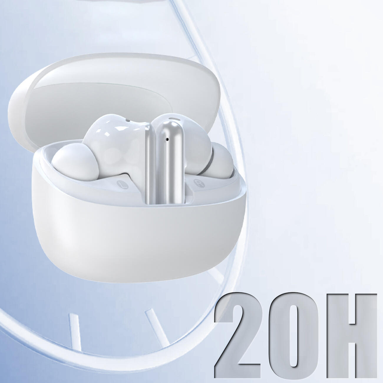 Dudao słuchawki bezprzewodowe u21 tws anc enc bluetooth 3/7