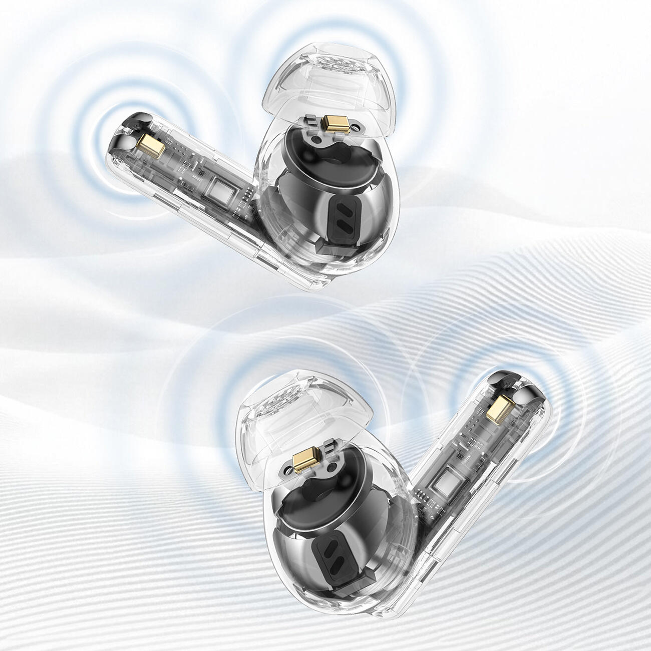Dudao słuchawki bezprzewodowe u21 tws anc enc bluetooth 3/7