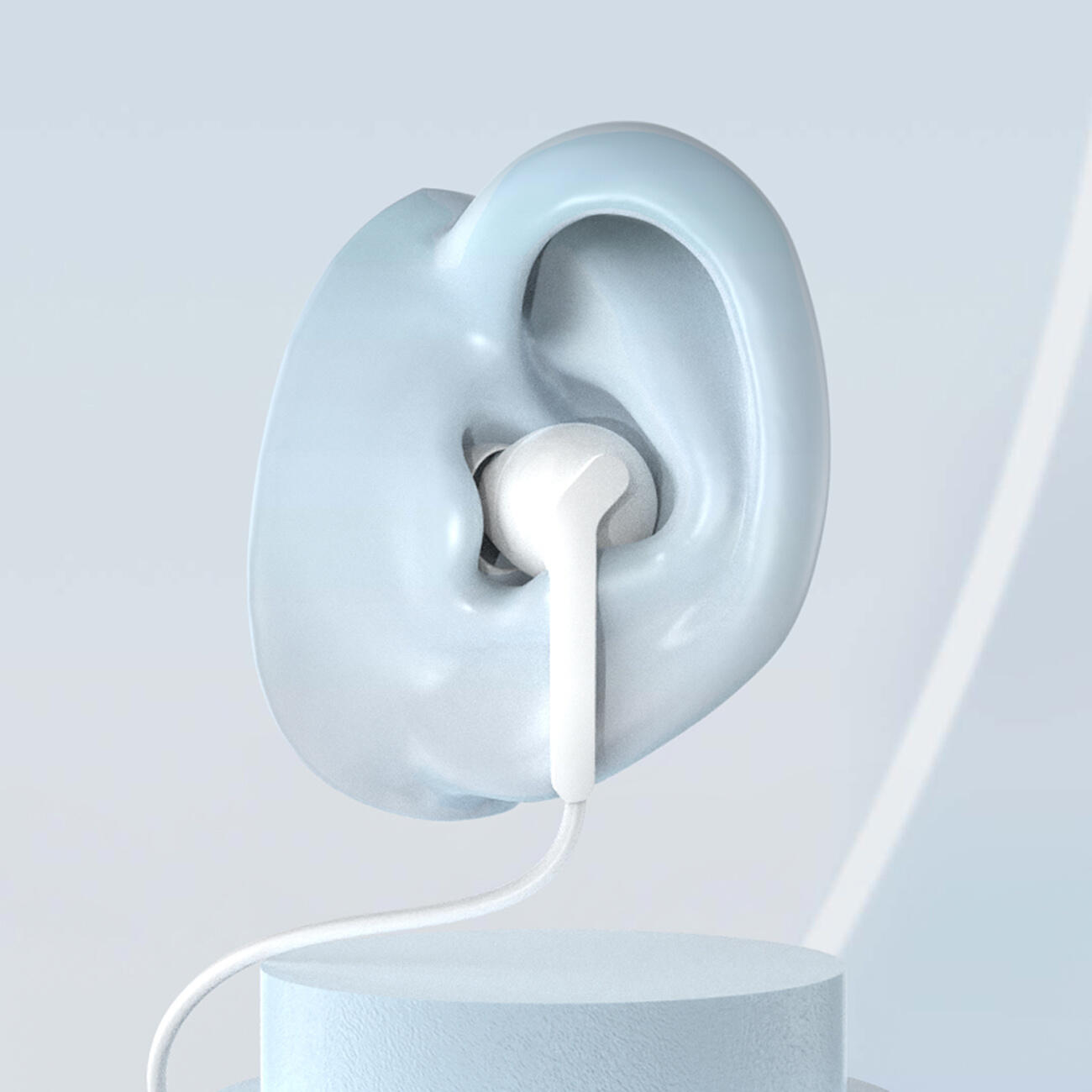 Słuchawki Dudao x3c+ przewodowe usb-c dokanałowe 1.2m 4/4